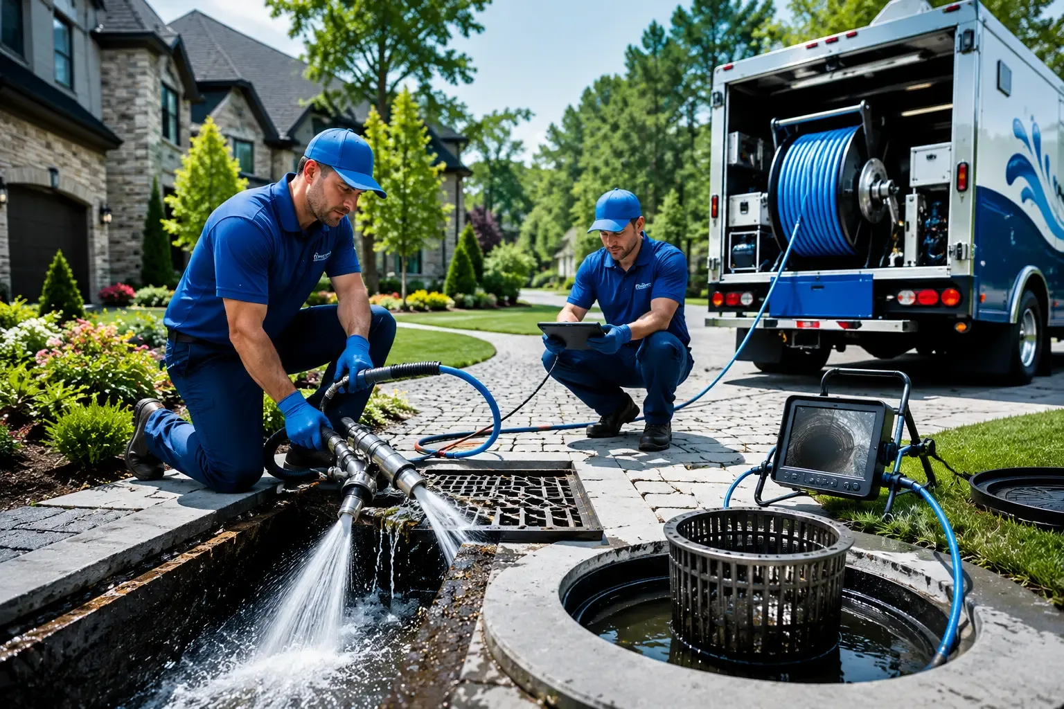Local outdoor drain cleaning professionals in Olmsted, IL